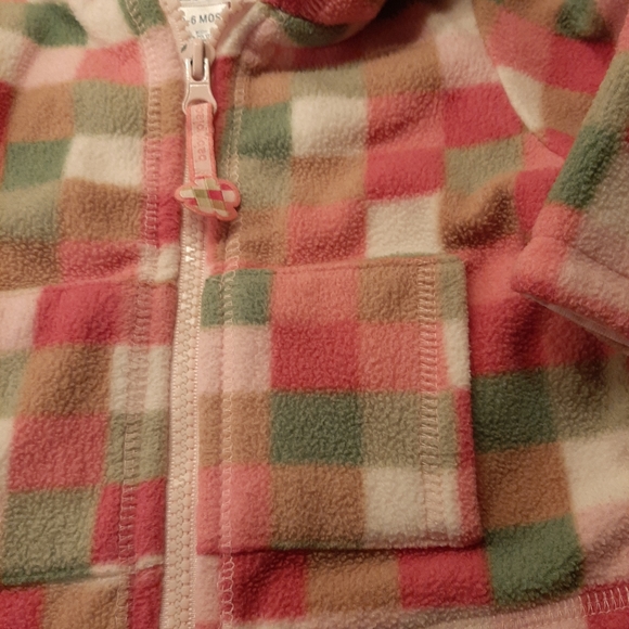 Children's Place Fleece Jacket Size 3-6 Months - Picture 3 of 6